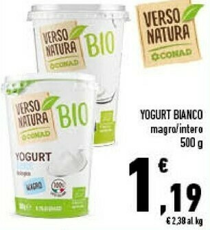 Conad City Yogurt bianco offerta