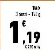 Conad Mars - twix 150 g(ml) offerta