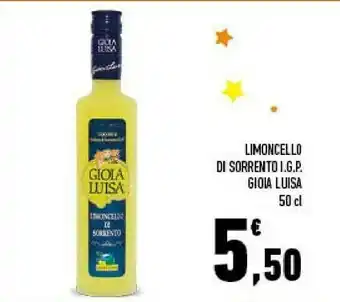 Conad Limoncello di sorrento 500 g(ml) offerta