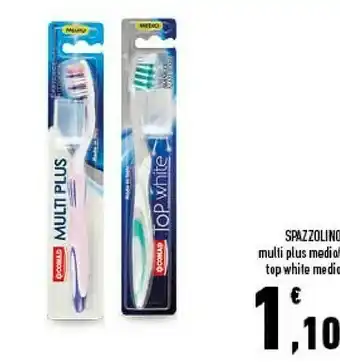 Conad Conad - spazzolino multi plus medio offerta