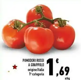 Conad Superstore Pomodori rossi a grappolo offerta