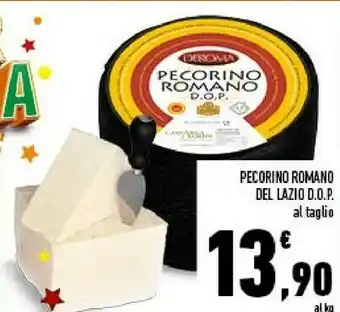 Conad Superstore Deroma pecorino romano del lazio dop offerta