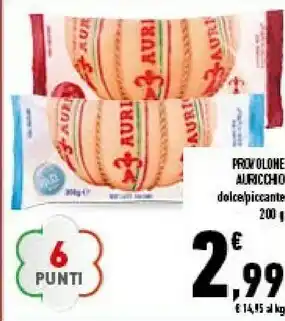 Conad Superstore Auricchio provolone offerta