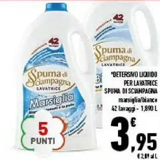 Conad Superstore Detersivo liquido per lavatrice marsiglia/ bianco 42 lavaggi offerta