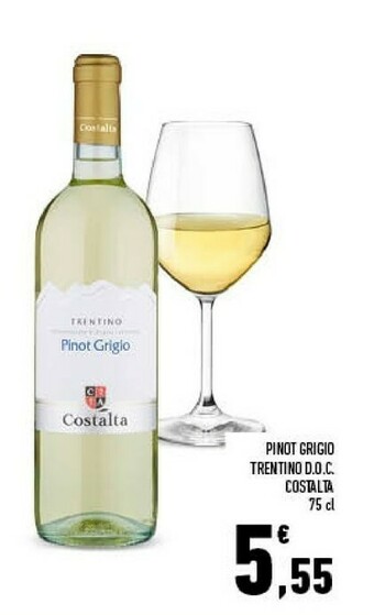 Conad Superstore Costalta pinot grigio trentino doc offerta
