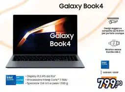 Unieuro Galaxy Book4 offerta
