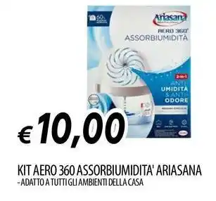 Galassia Kit aero 360 assorbiumidita' ariasana offerta