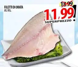 Il Genio Supermercato Filetti di orata offerta
