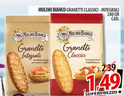 Il Genio Supermercato Mulino bianco granetti classici - integrali offerta