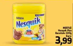 Iper Pellicano NESTLE Nesquik Plus Barattolo offerta