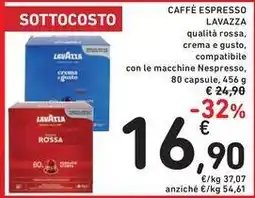 Spazio Conad Caffè espresso LAVAZZA offerta