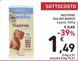 Spazio Conad Nastrine mulino bianco offerta