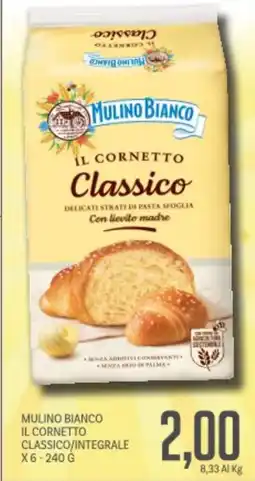 Supermercati Piccolo Mulino bianco il cornetto classico/integrale offerta