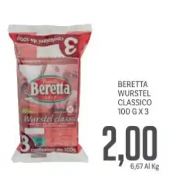 Supermercati Piccolo Beretta wurstel classico offerta