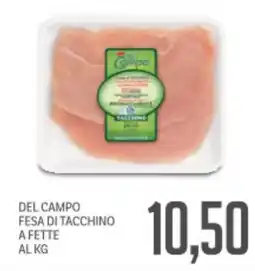Supermercati Piccolo Del campo fesa di tacchino a fette offerta