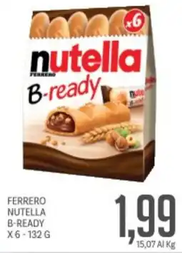 Supermercati Piccolo Ferrero nutella b-ready offerta