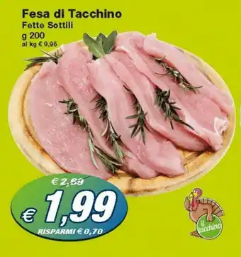 Prix Quality Fesa di Tacchino 200g offerta