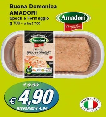 Prix Quality Amadori Buona Domenica 700g offerta