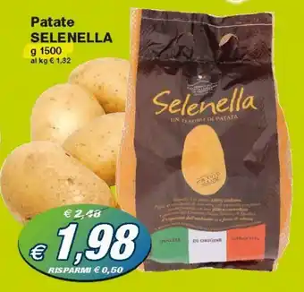 Prix Quality Selenella Patate 1500g offerta