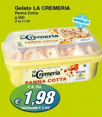 Prix Quality La Cremeria Gelato 500g offerta