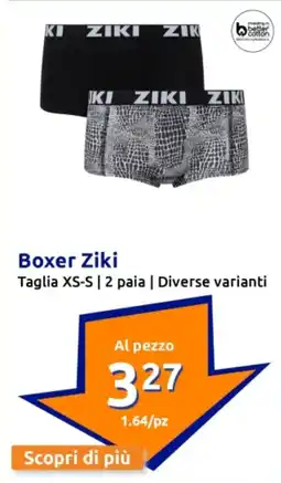 Action Boxer Ziki offerta