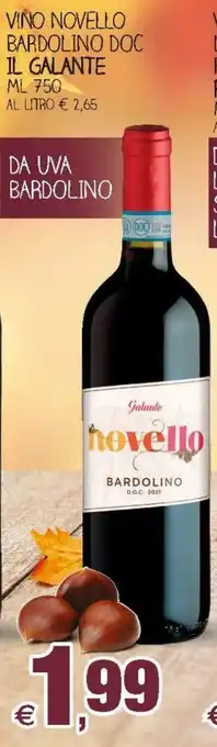 Il Galante Vino Novello Bardolino DOC 750ml