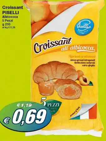 Prix Quality Piselli Croissant 5 pezzi 210g offerta