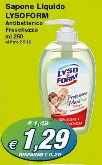 Prix Quality Lysoform Sapone Liquido 250ml offerta