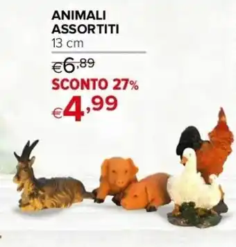 Animali Assortiti 13 cm