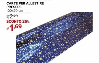 Carte per Allestire Presepe 100 x 70 cm