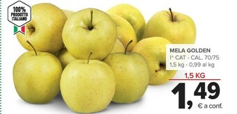Todis Mela golden offerta