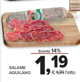 Todis Salame aquilano offerta