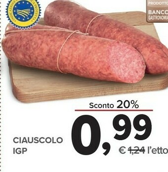 Todis Ciauscolo igp offerta