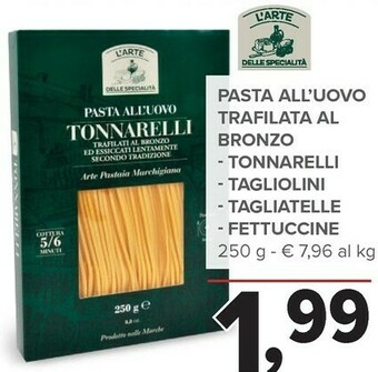 Todis Pasta all uovo trafilata al bronzo offerta