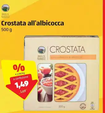ALDI Dolce Nobile Crostata All'Albicocca 500 g offerta