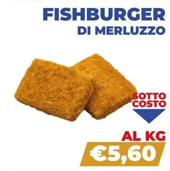 Fish's King Fishburger di merluzzo offerta
