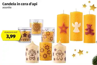 Candela in Cera d'api