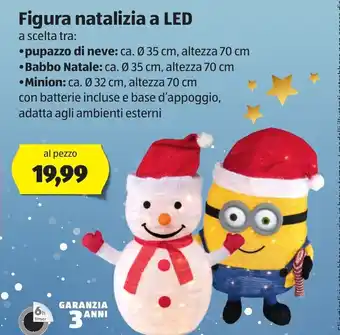 ALDI Figura Natalizie a LED offerta