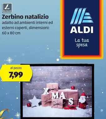 ALDI My Living Style Zerbino Natalizio offerta