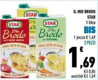 Conad Star IL Mio Brodo 1 litro offerta
