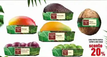 Conad Sapori & Idee Conad Linea Frutta Esotica offerta