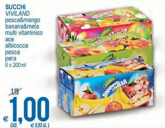 MD Discount Viviland - pesca & mango 1200 g(ml) offerta