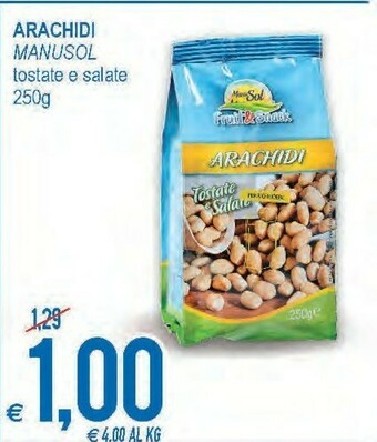 MD Discount Fruit & snack arachidi tostate e salate offerta