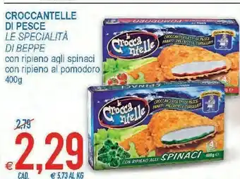 MD Discount Croccantelle di pesce ripieno agli spinaci offerta