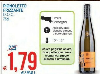 MD Discount Pignoletto frizzante doc offerta