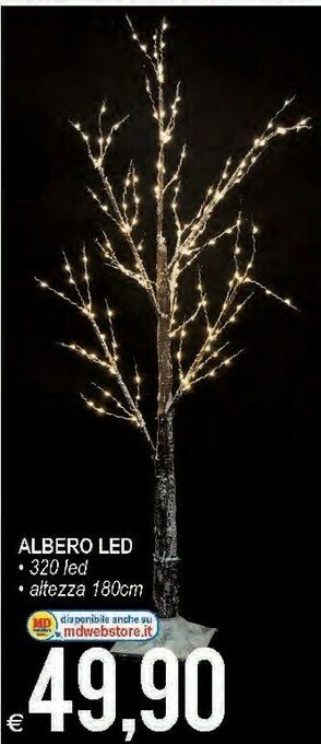 MD Discount Albero led offerta
