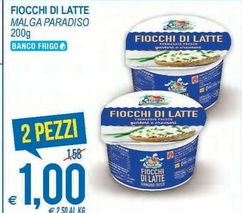 MD Discount Fiocchi di latte 200 g(ml) offerta