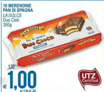 MD Discount 10 merendine pan di spagna offerta