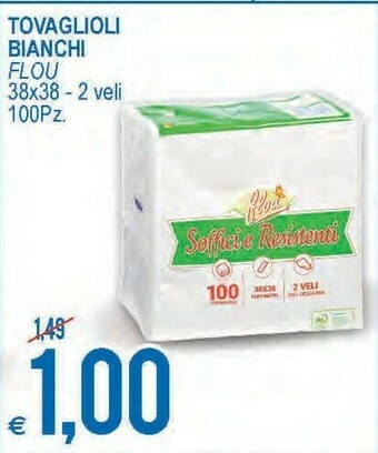 MD Discount Flou tovaglioli bianchi offerta