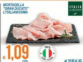 MD Discount Mortadella gran ducato l'italianissima offerta